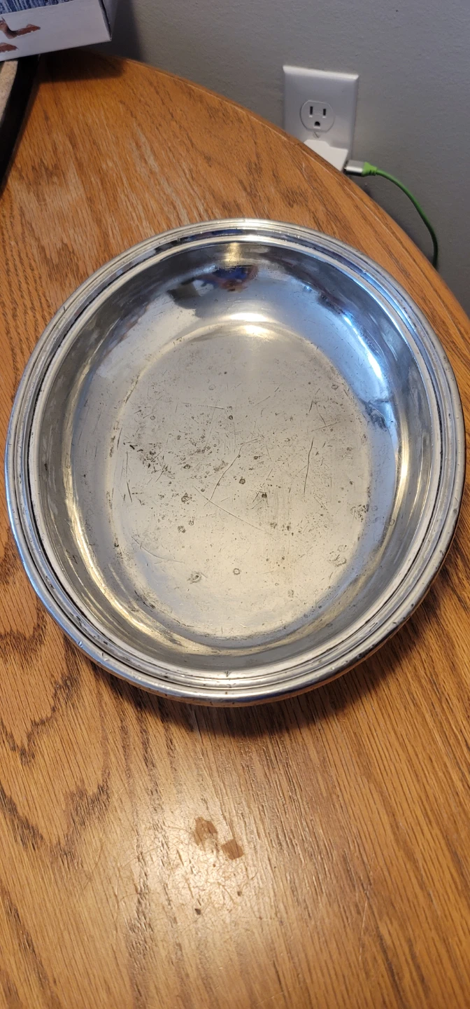 Vintage Sterling Silver Pie Plate - photo 2