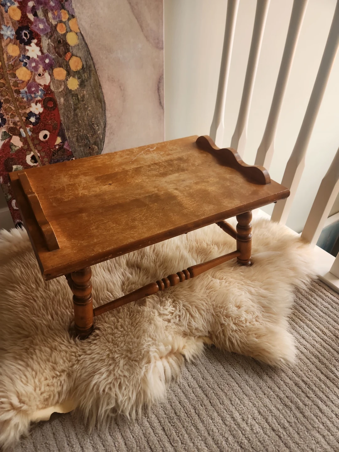 1960s solid wood Table ADORABLE ALERT - photo 3