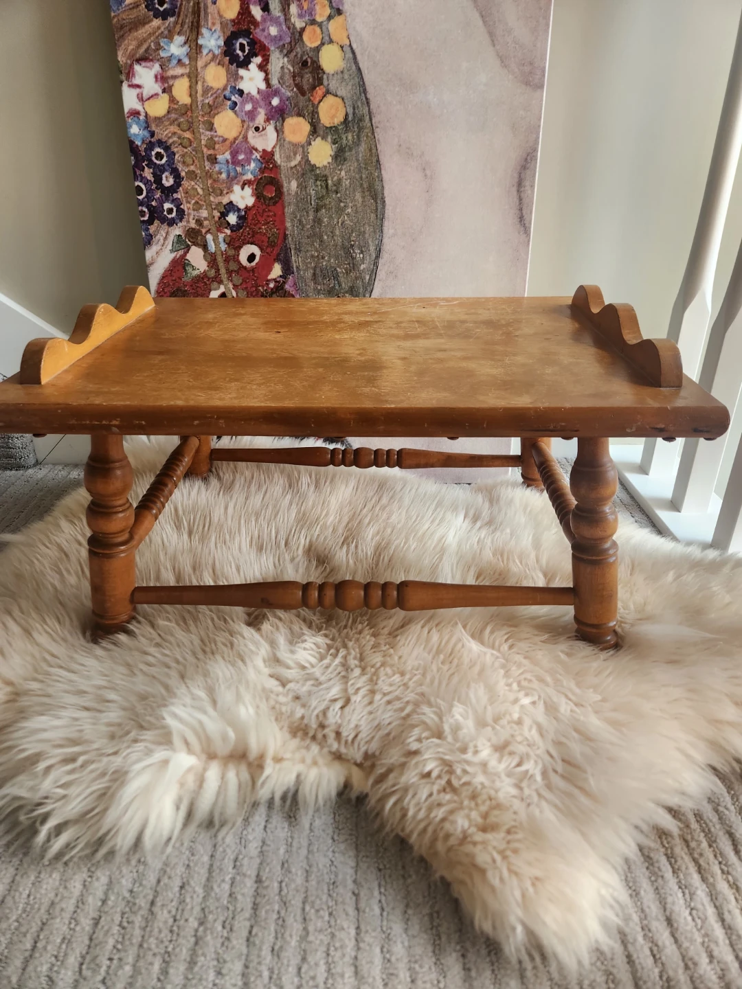 1960s solid wood Table ADORABLE ALERT - photo 4