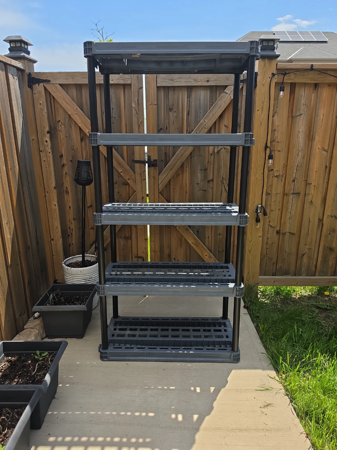Plano Heavy Duty 5-Shelf Storage Unit – Excellent Condition