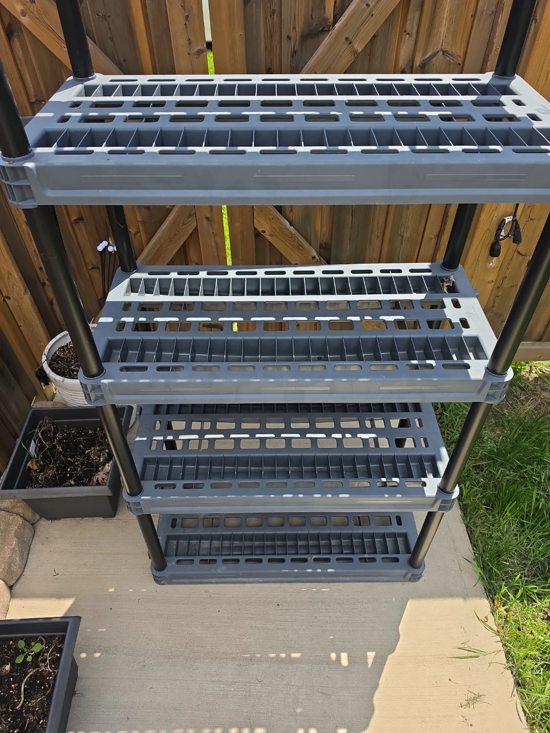 Plano Heavy Duty 5-Shelf Storage Unit – Excellent Condition - photo 2