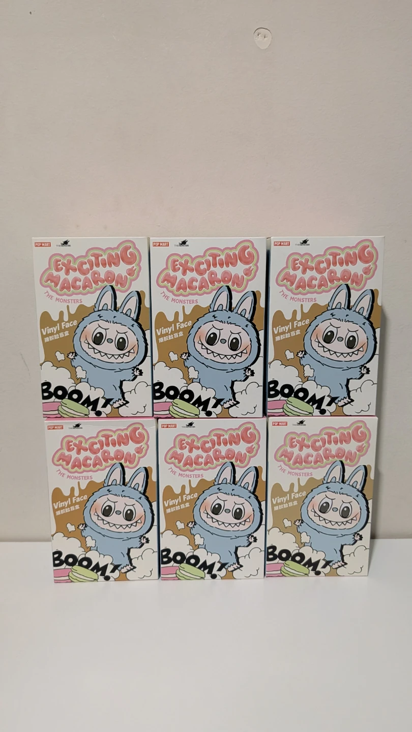 Pop Mart "Exciting Macaron The Monsters" Vinyl Face Blind Box