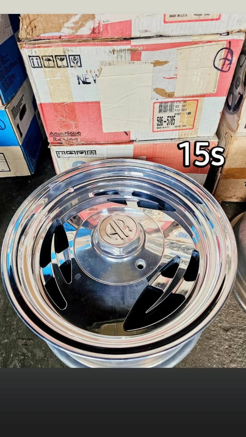New 15 inch American Racing wheels 5x139.7 5x5.5 - photo 2