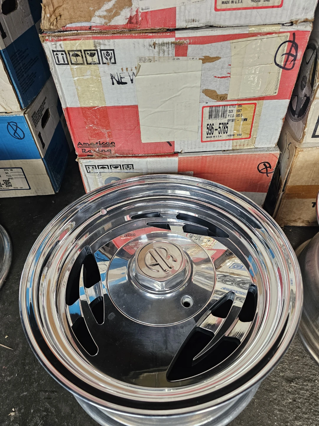 New 15 inch American Racing wheels 5x139.7 5x5.5 - photo 3