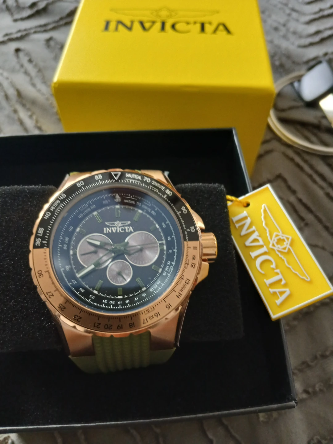 INVICTA AVIATOR SKYSHOCK MEN'S WATCH 50mm - photo 2