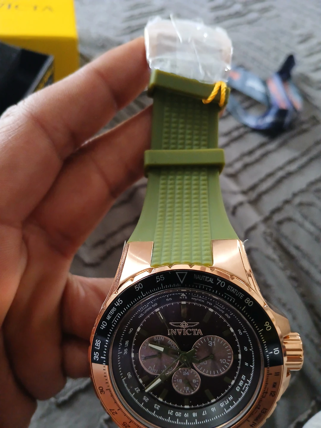 INVICTA AVIATOR SKYSHOCK MEN'S WATCH 50mm - photo 3