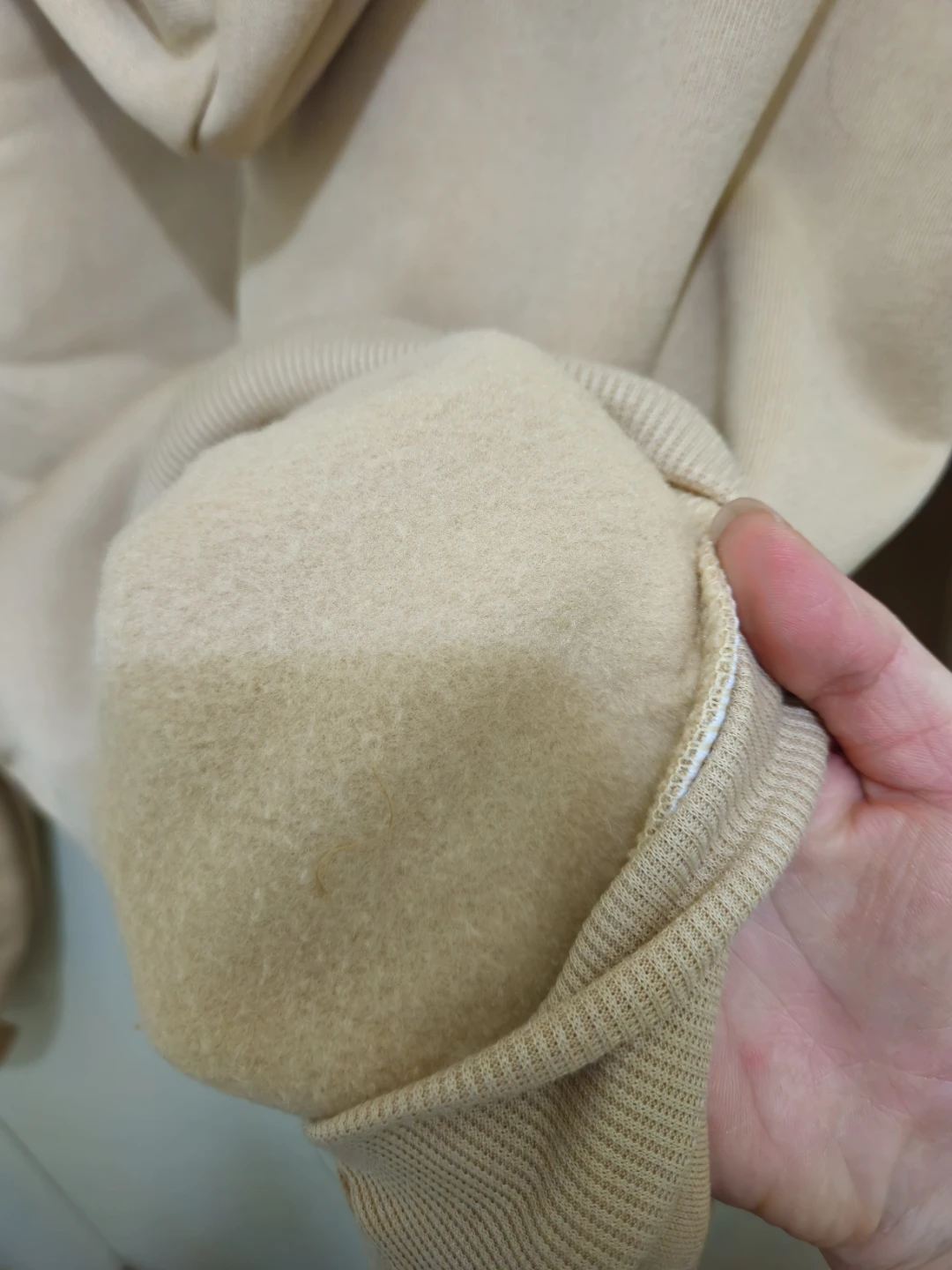 Oversized Tan/Sand Hoodie - photo 3