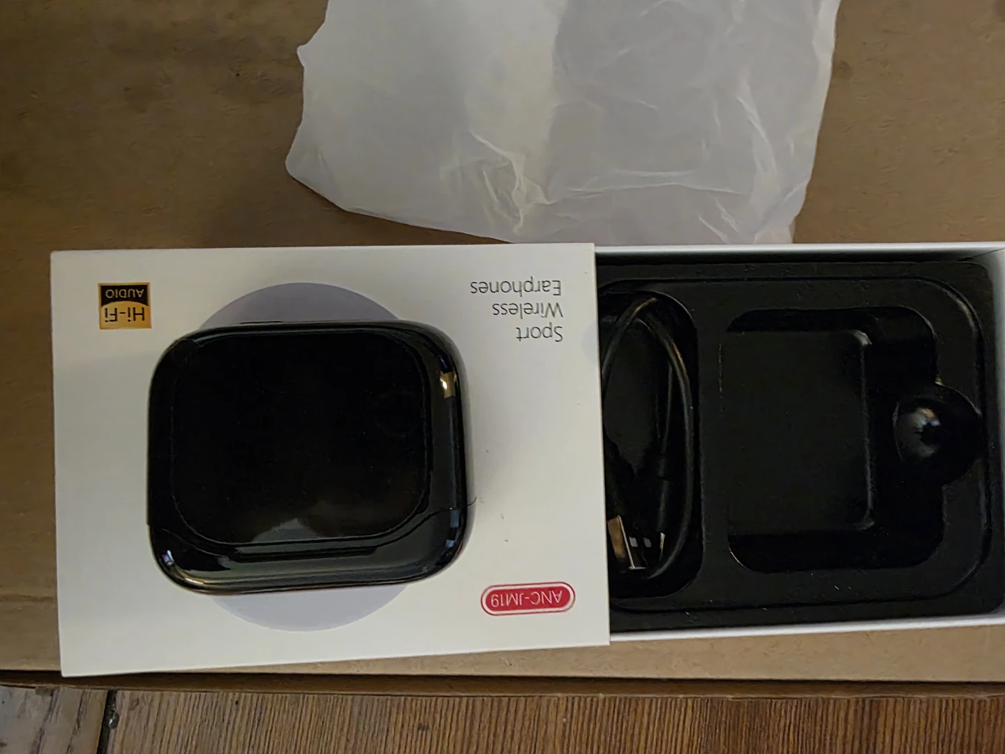 Sport Wireless Earphones ANC-JM19 Black - photo 2