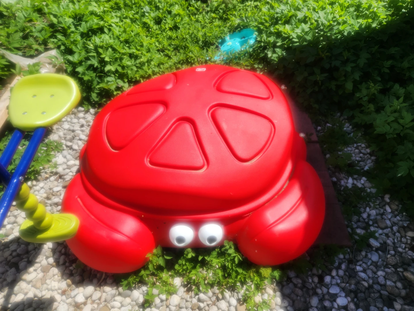 Kids Swing Set with Crab Sandbox - photo 2