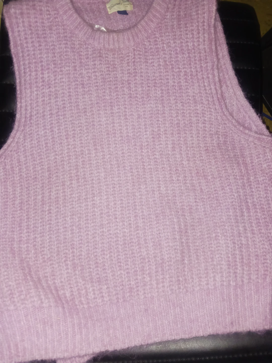 Universal Thread Lavender Knit Tank Top - Size Medium - photo 2