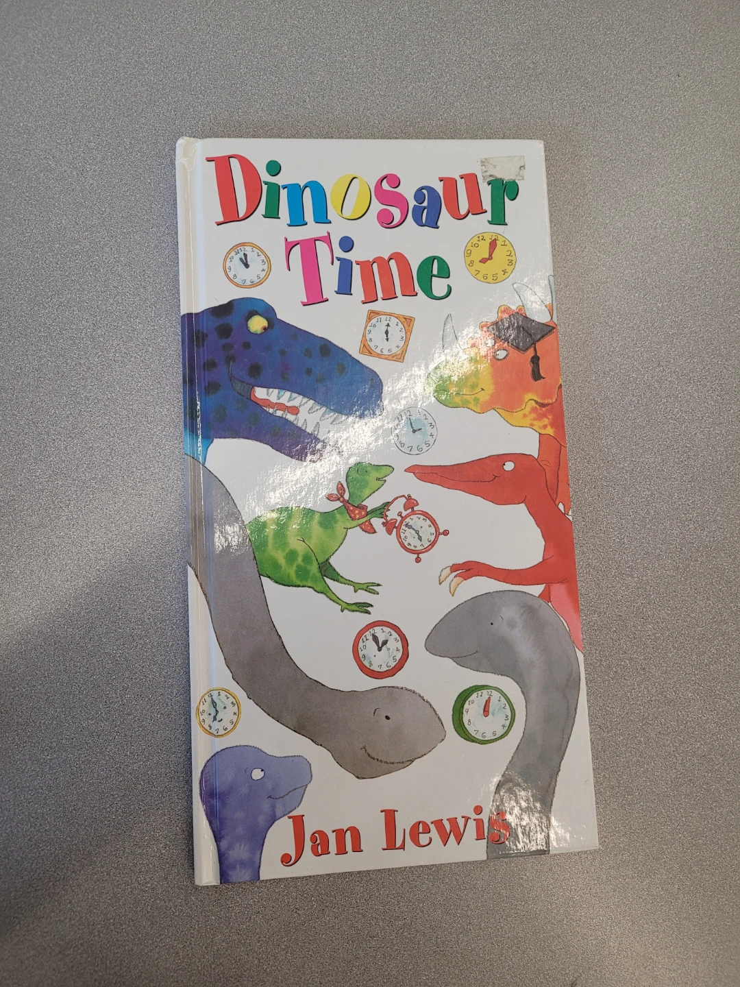 Dinosaur Time Children's Book by Jan Lewis
