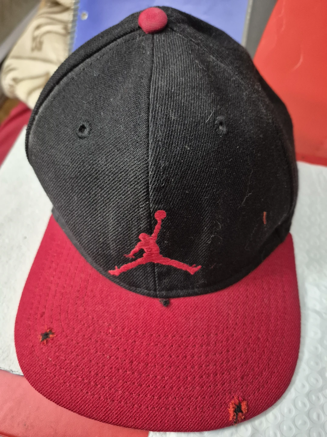 Jordan Baseball Cap - Black and Red