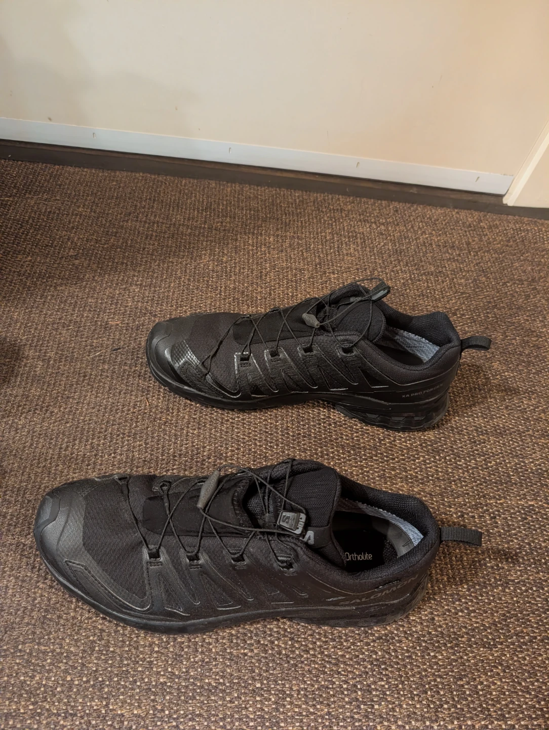 Salomon Black Trail Running Shoes (for men)