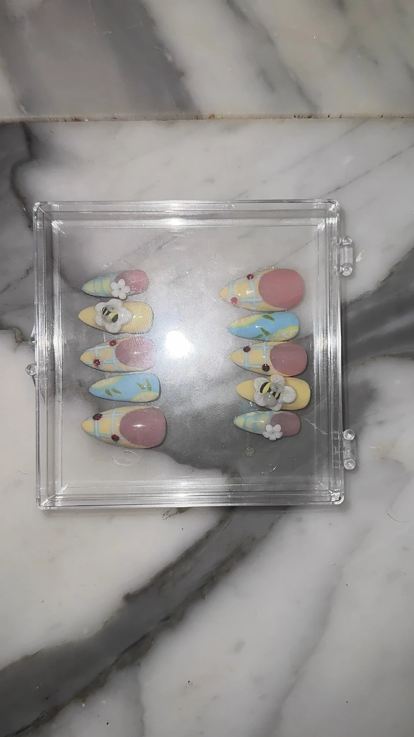 Assorted Press-On False Nails - custom