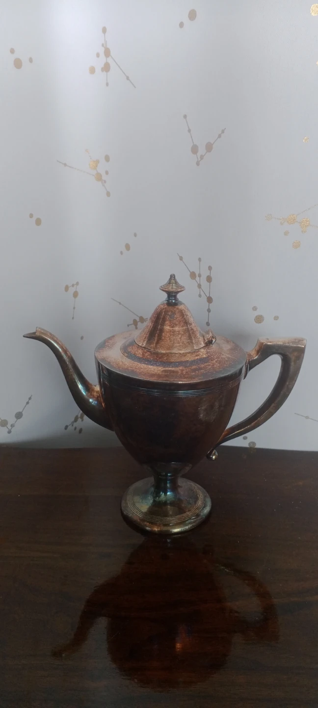 Vintage Silver Plated Teapot by Rogers Bros.