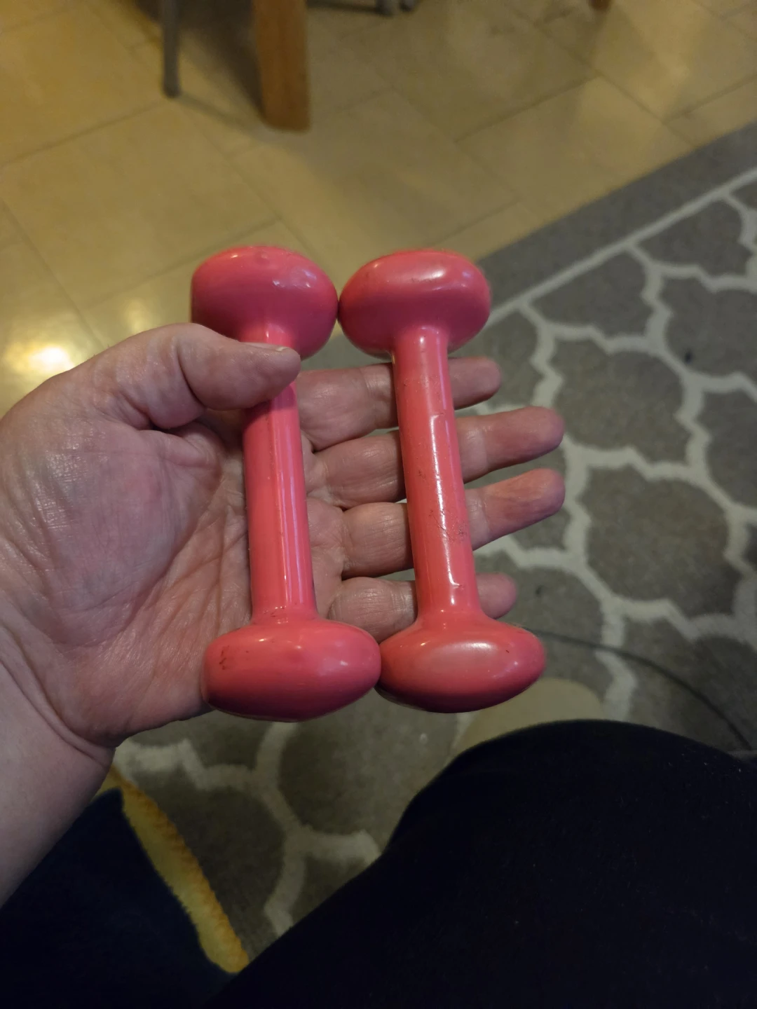 Pink Dumbbells (Pair)