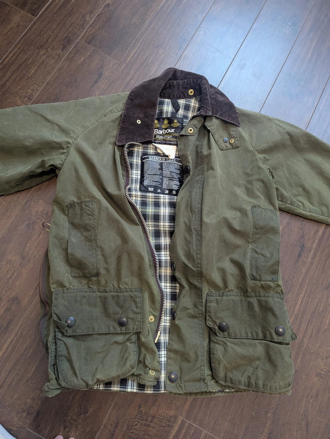 Barbour Beaufort Wax Jacket Size C34/86cm - photo 3