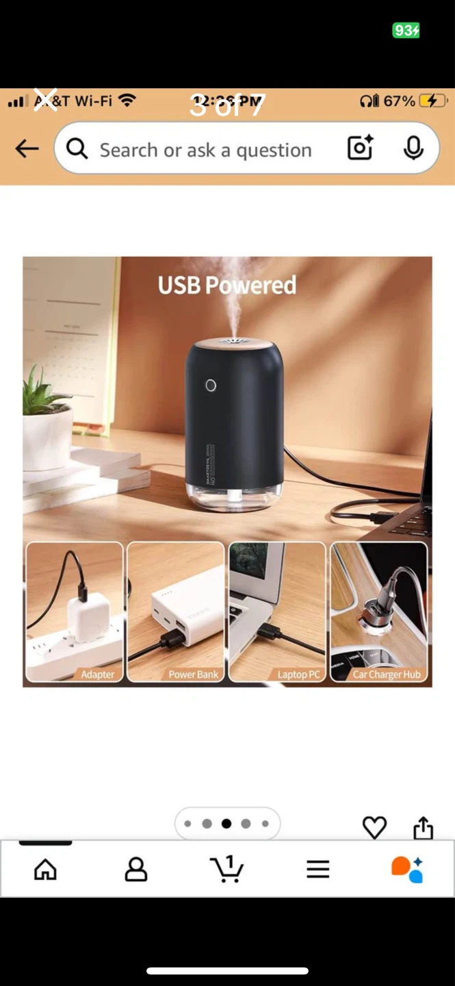 Portable mini humidifier - photo 2