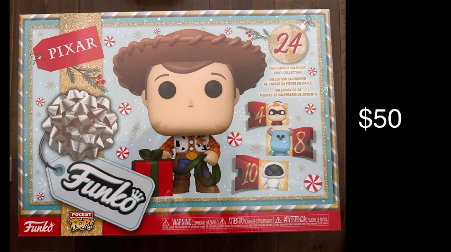 Funko Pop! Pixar 24-Piece Advent Calendar