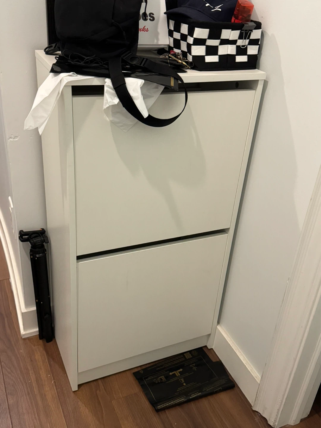 IKEA HEMNES 2-drawer shoe cabinet