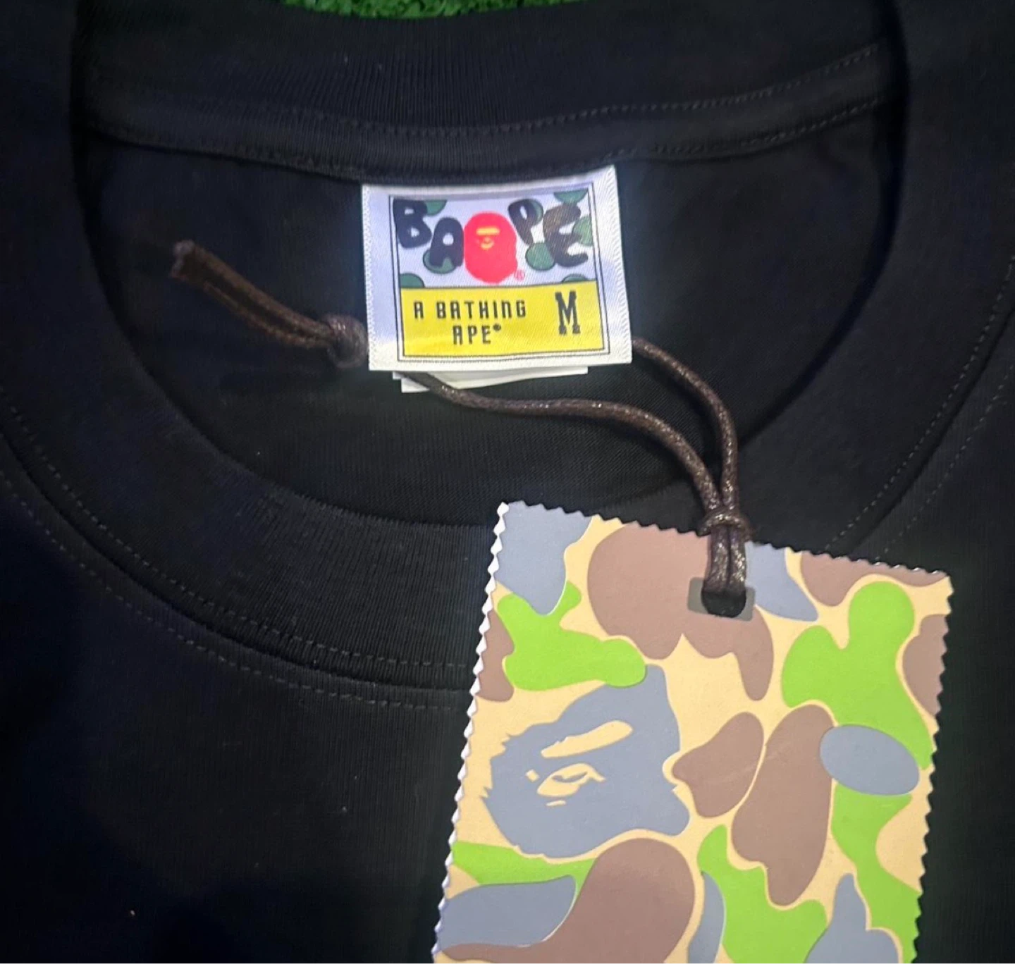 A Bathing Ape x Chrome Hearts Black T-Shirt Size M - photo 3