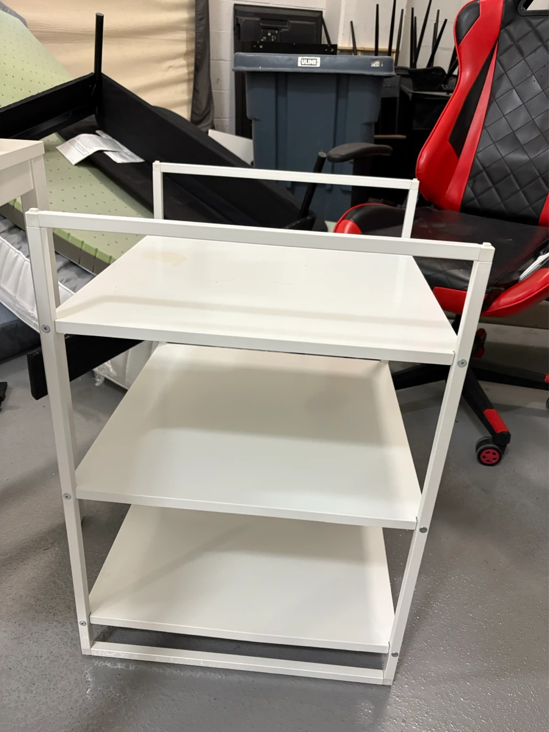 A variety of ikea furniture