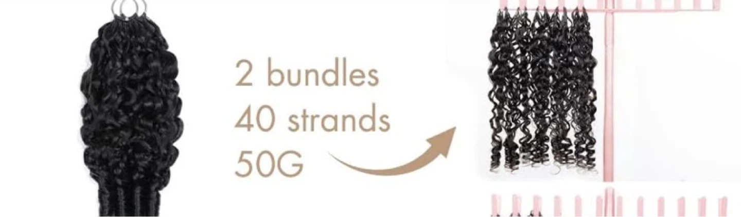 100% Human Hair Bundles - Black - photo 3
