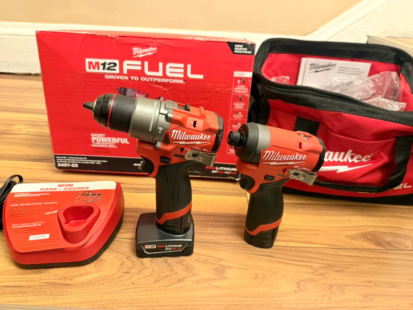 Milwaukee M12 FUEL Drill and Impact Driver Combo Kit