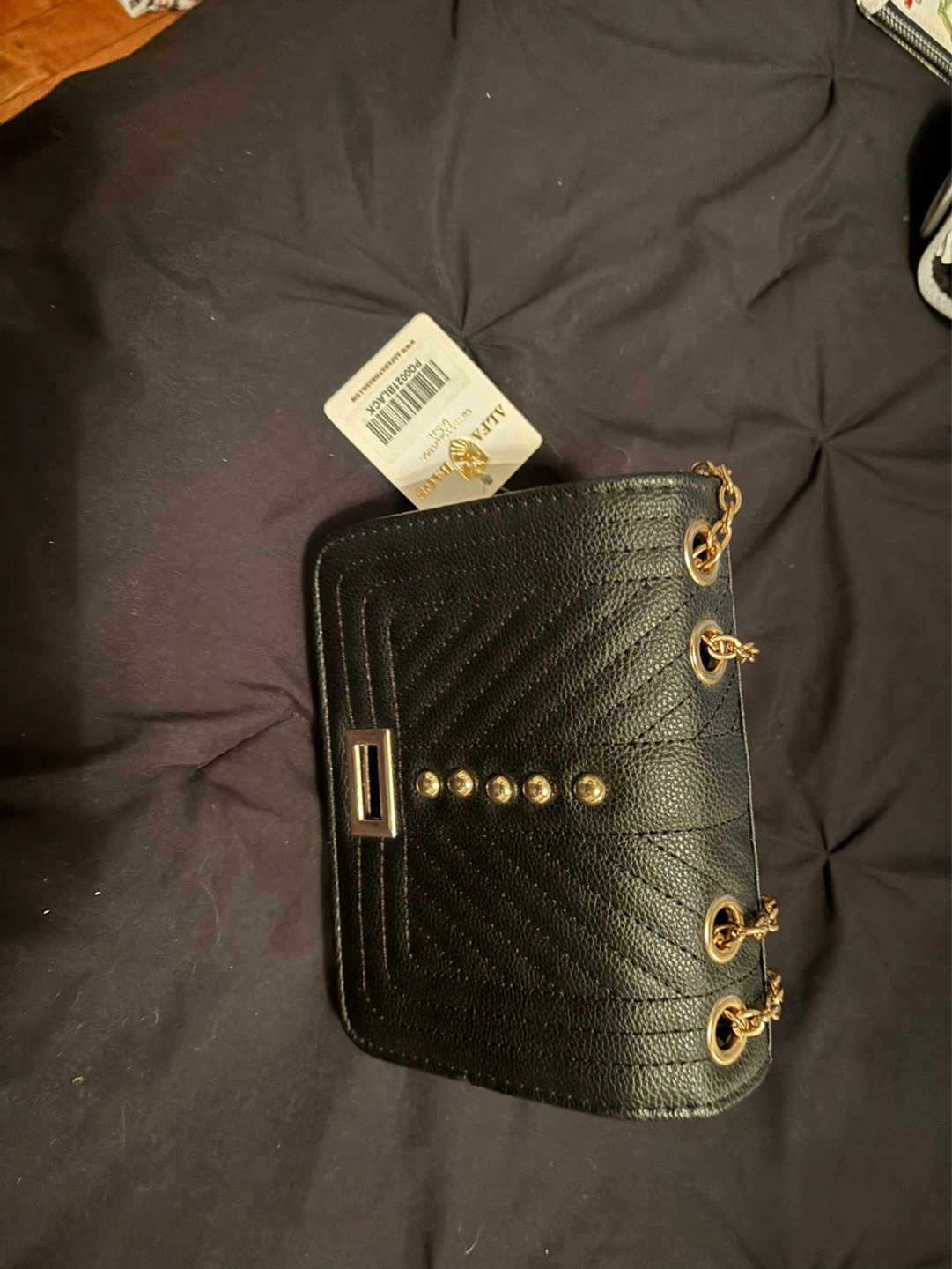 Alfa Bags Black Classic Collection Crossbody Bag