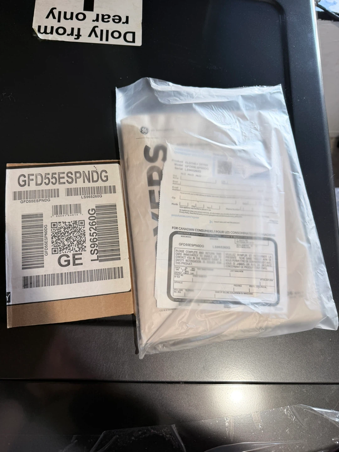 GE Smart Electric Dryer - photo 4