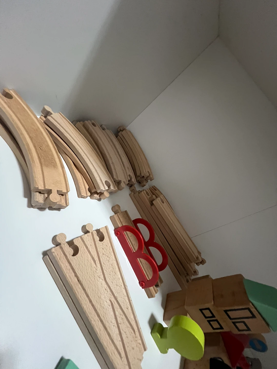 Wooden Train Set with Cars and Accessories - photo 3