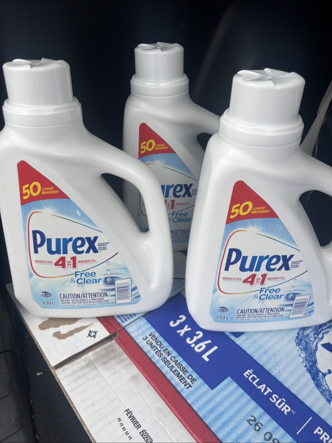 Purex 4-in-1 Free & Clear Laundry Detergent