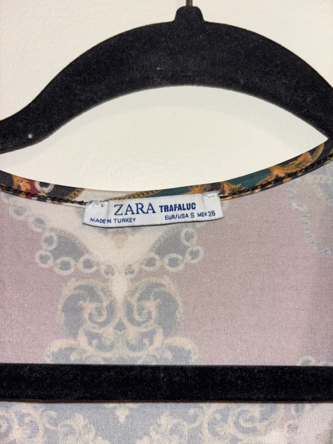 ZARA Trafaluc Women's Printed Bodysuit - photo 2