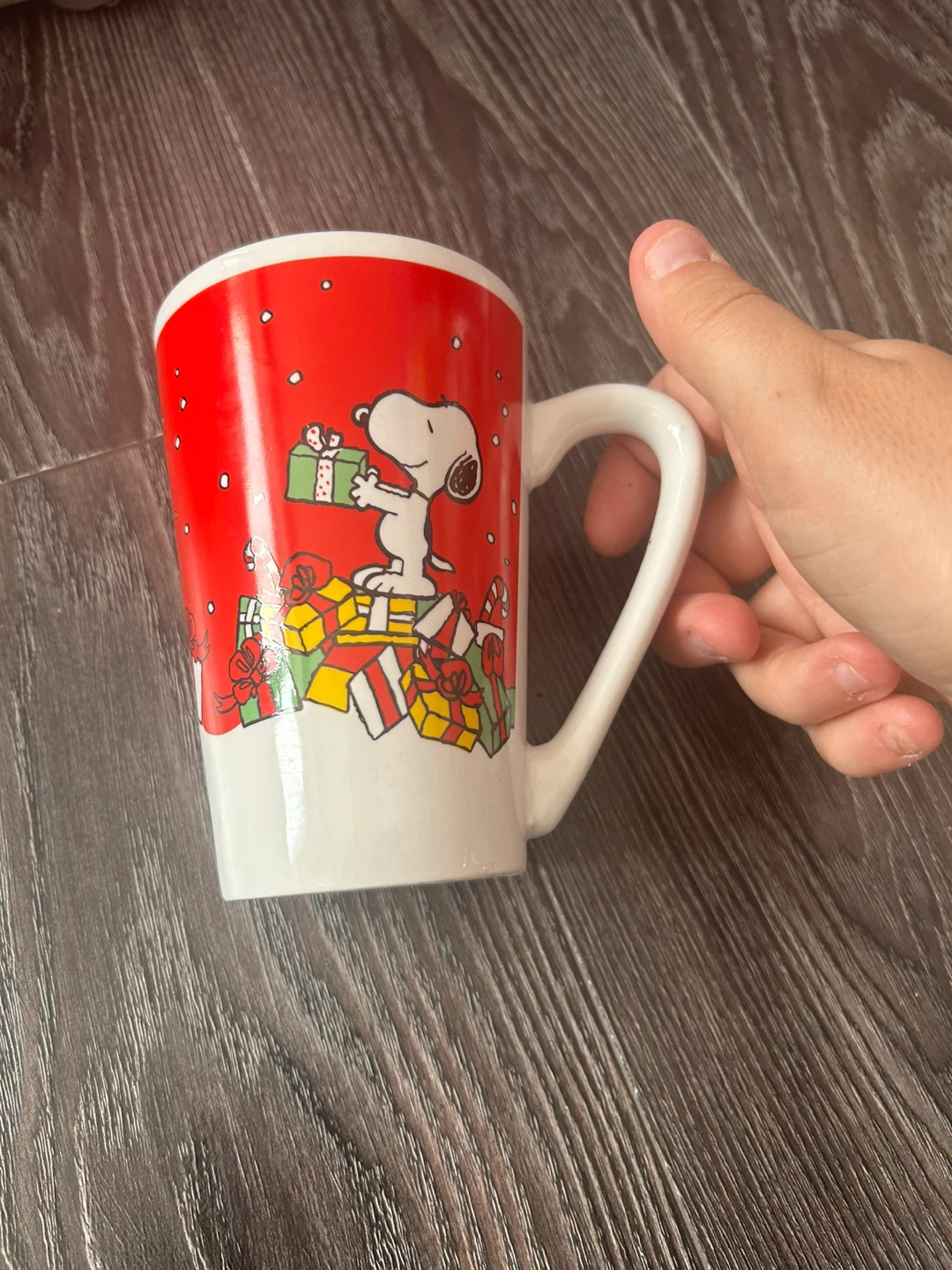 Snoopy Christmas Mug