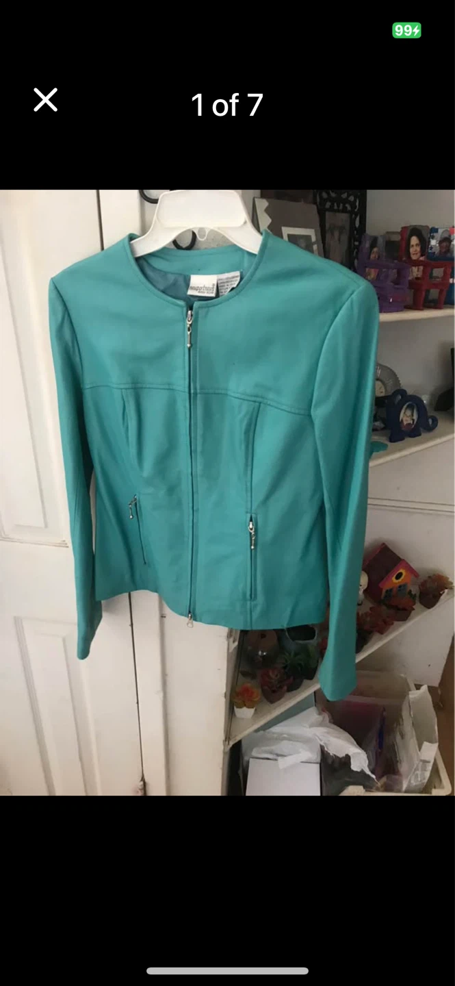 Womens leather jacket
