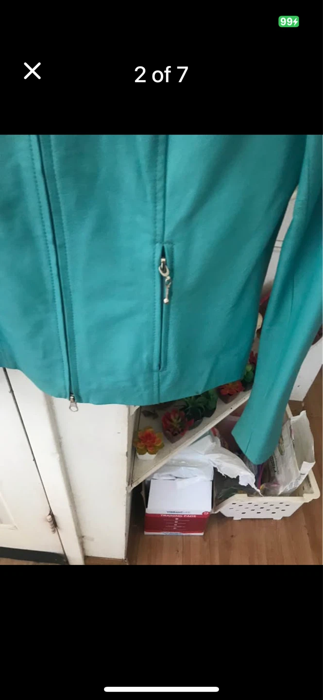 Womens leather jacket - photo 2