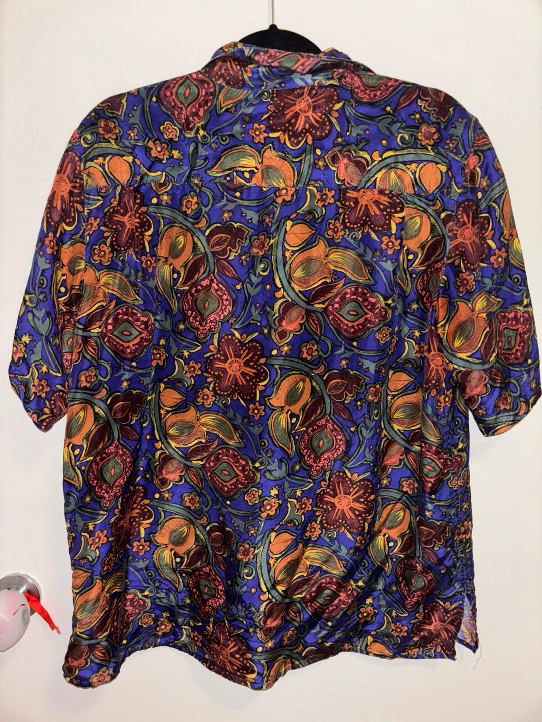 Vintage BOGARTI Men's Short Sleeve Button-Up Shirt - photo 2
