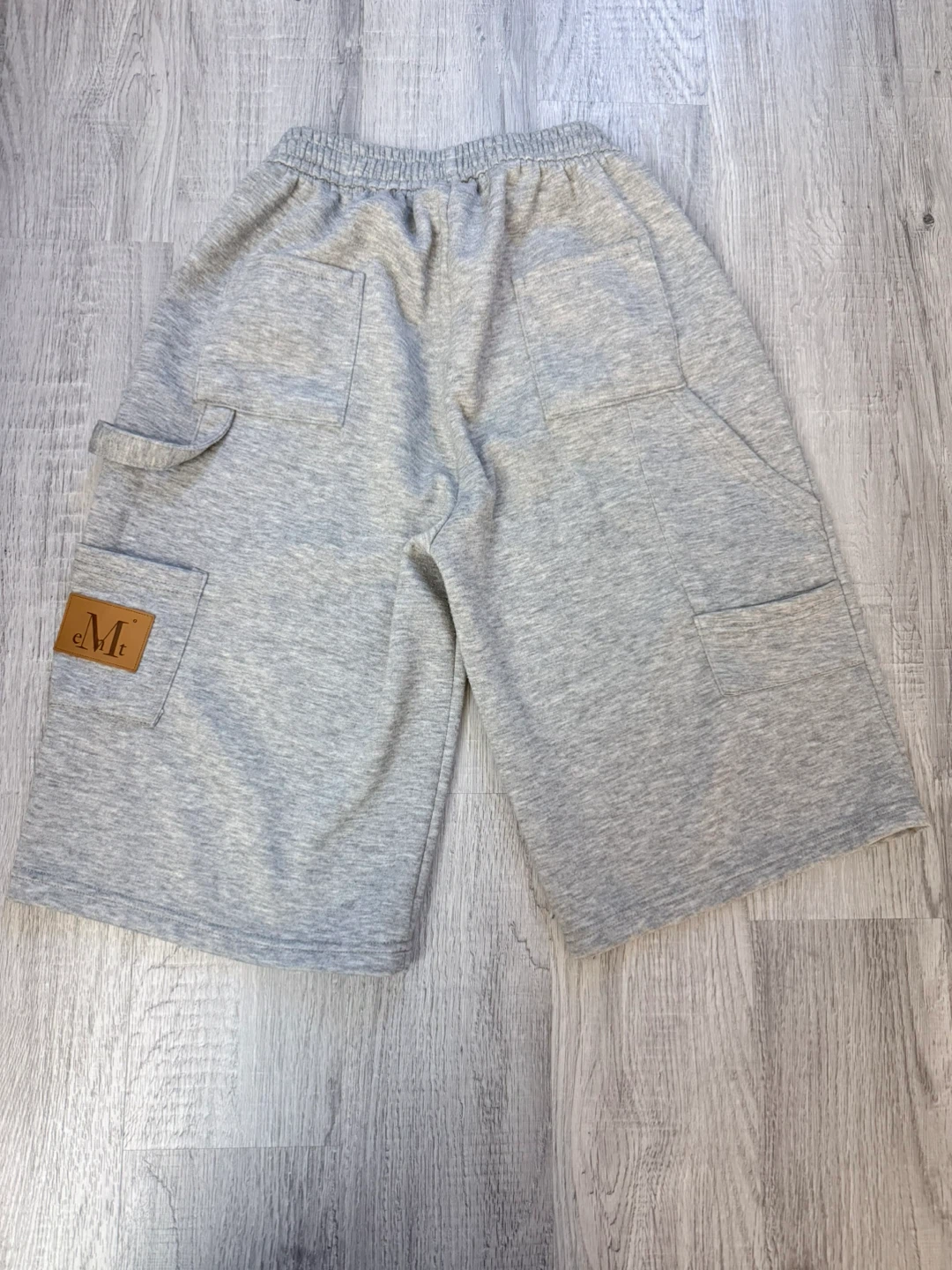 Grey Sweat Shorts with M.C. Logo - photo 2