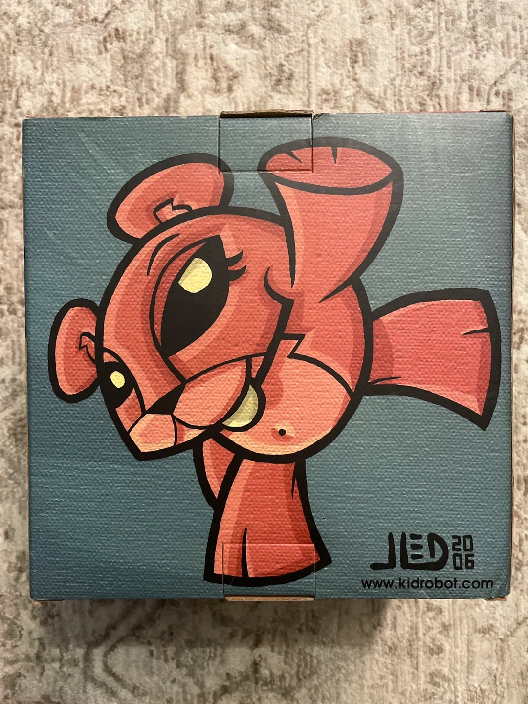 Kidrobot Joe Ledbetter Teeter Vinyl Figure Pink - photo 2