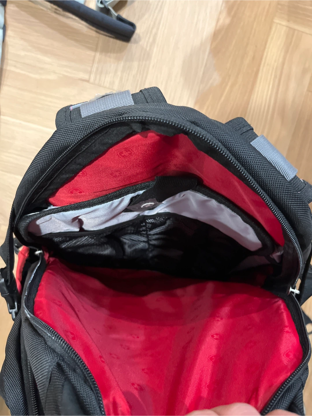 Wenger Black Backpack with Red Accents - photo 5