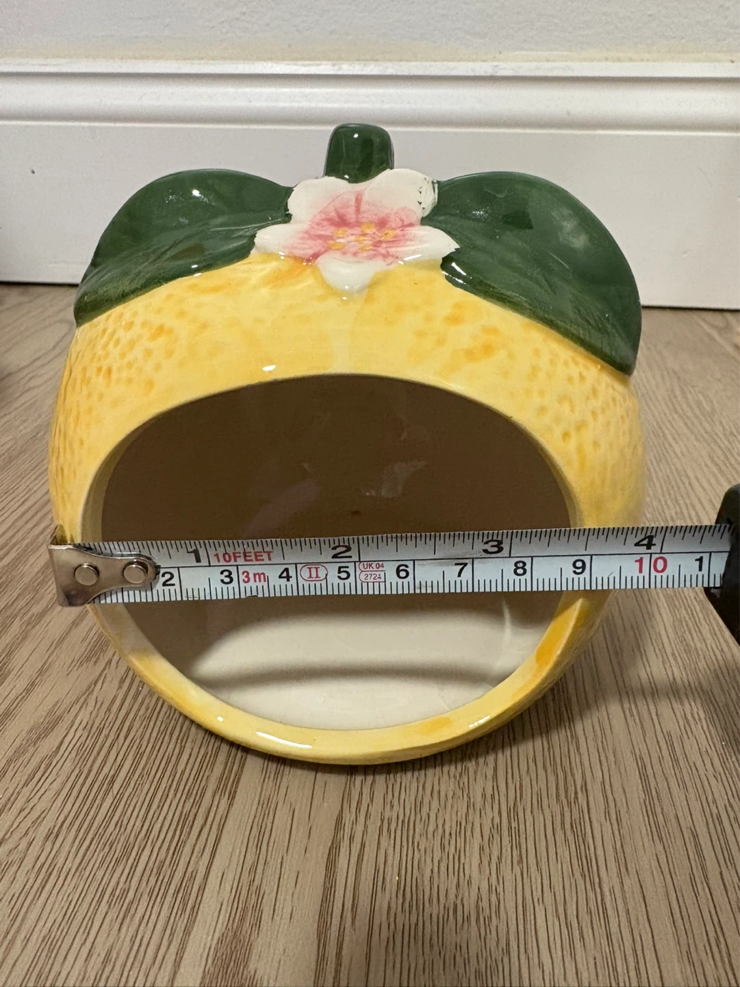 Ceramic Lemon Hamster Hideout - photo 5