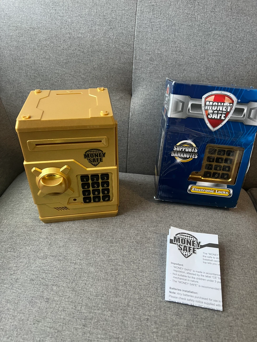 Money Safe Electronic Lock Piggy Bank - photo 3