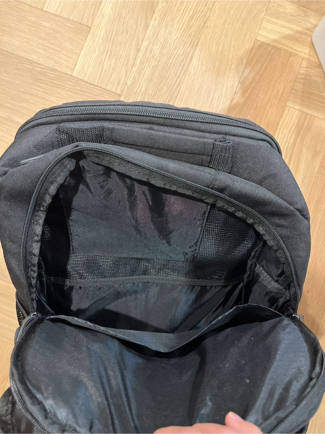 Black Backpack with RFID Pocket - photo 3