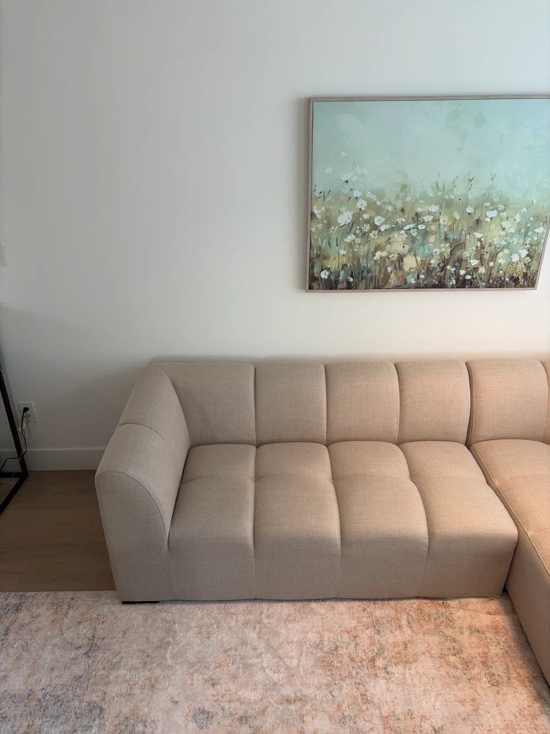 Sectional Sofa - Beige - photo 3