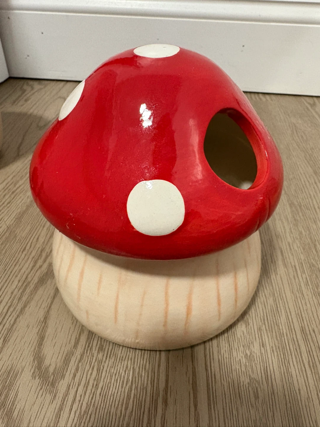 Ceramic Mushroom Hamster Hideout - photo 3