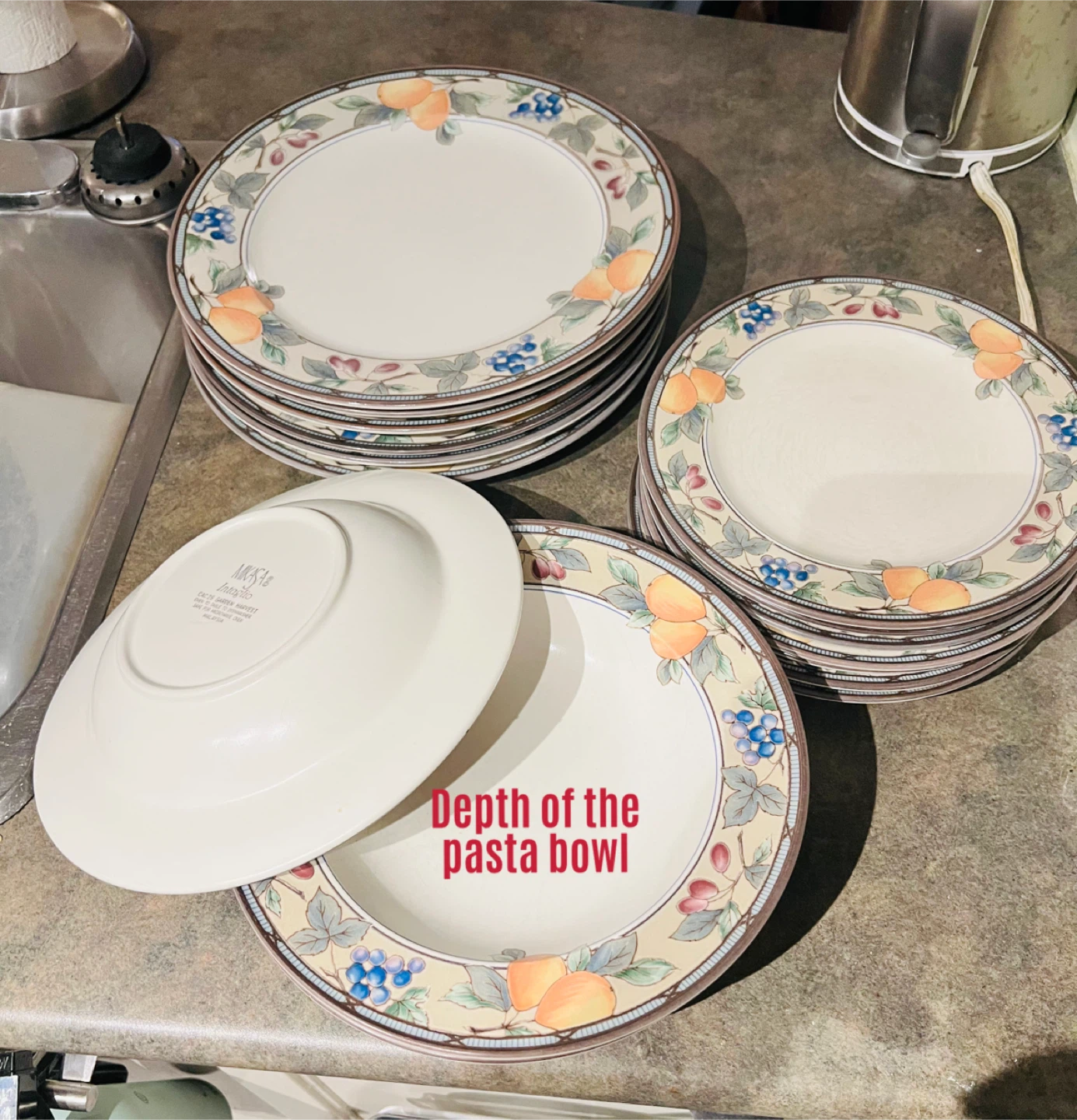 Mikasa Intaglio Garden Harvest Dinnerware Set - photo 5