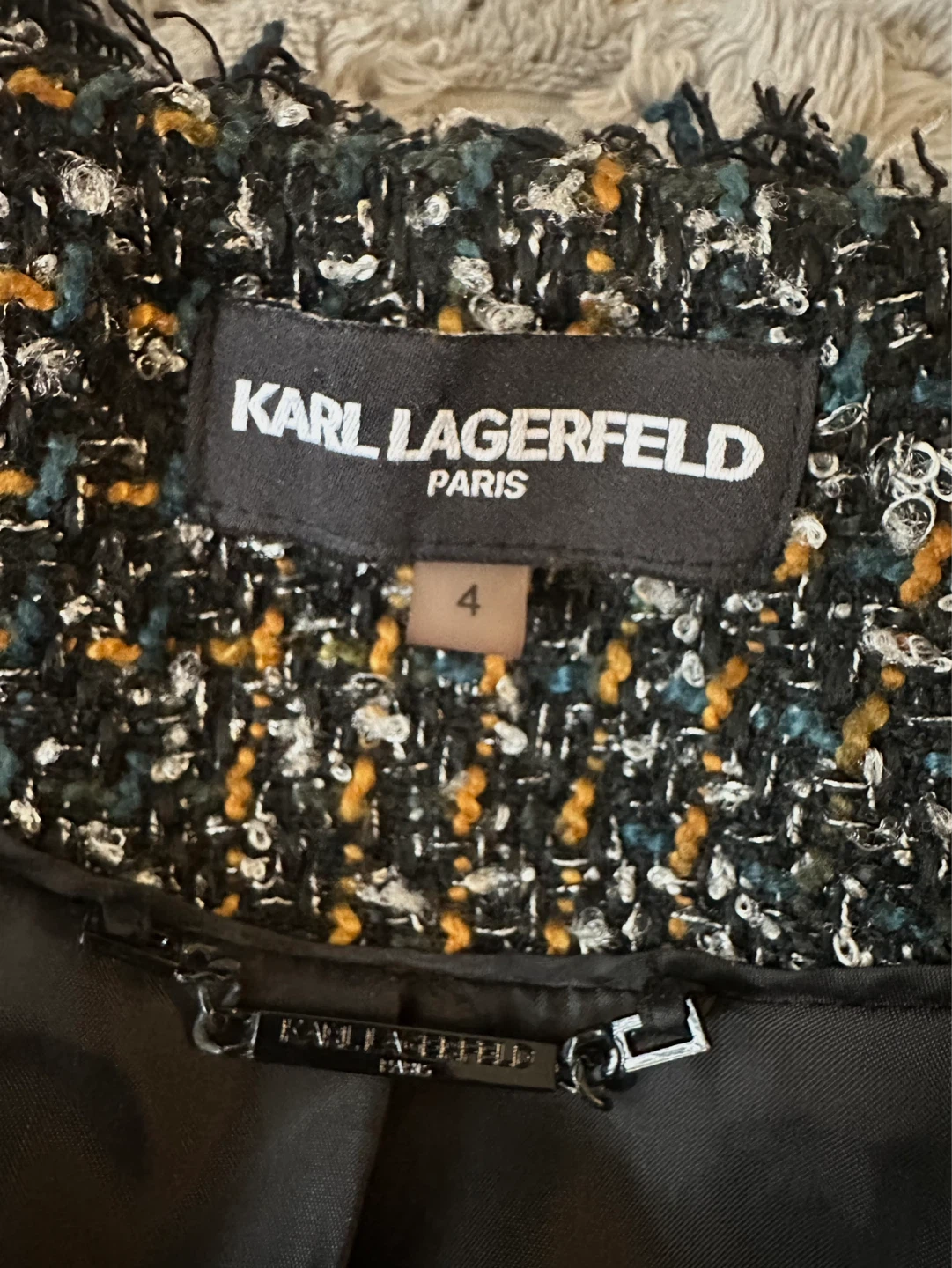 Karl Lagerfeld Paris Tweed jacket - photo 2