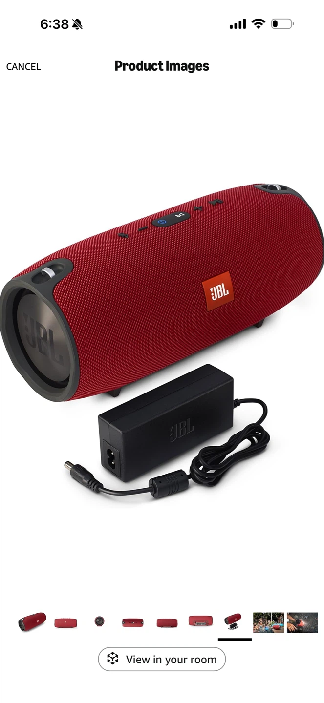JBL Flip 5 Portable Waterproof Speaker - Red - photo 2