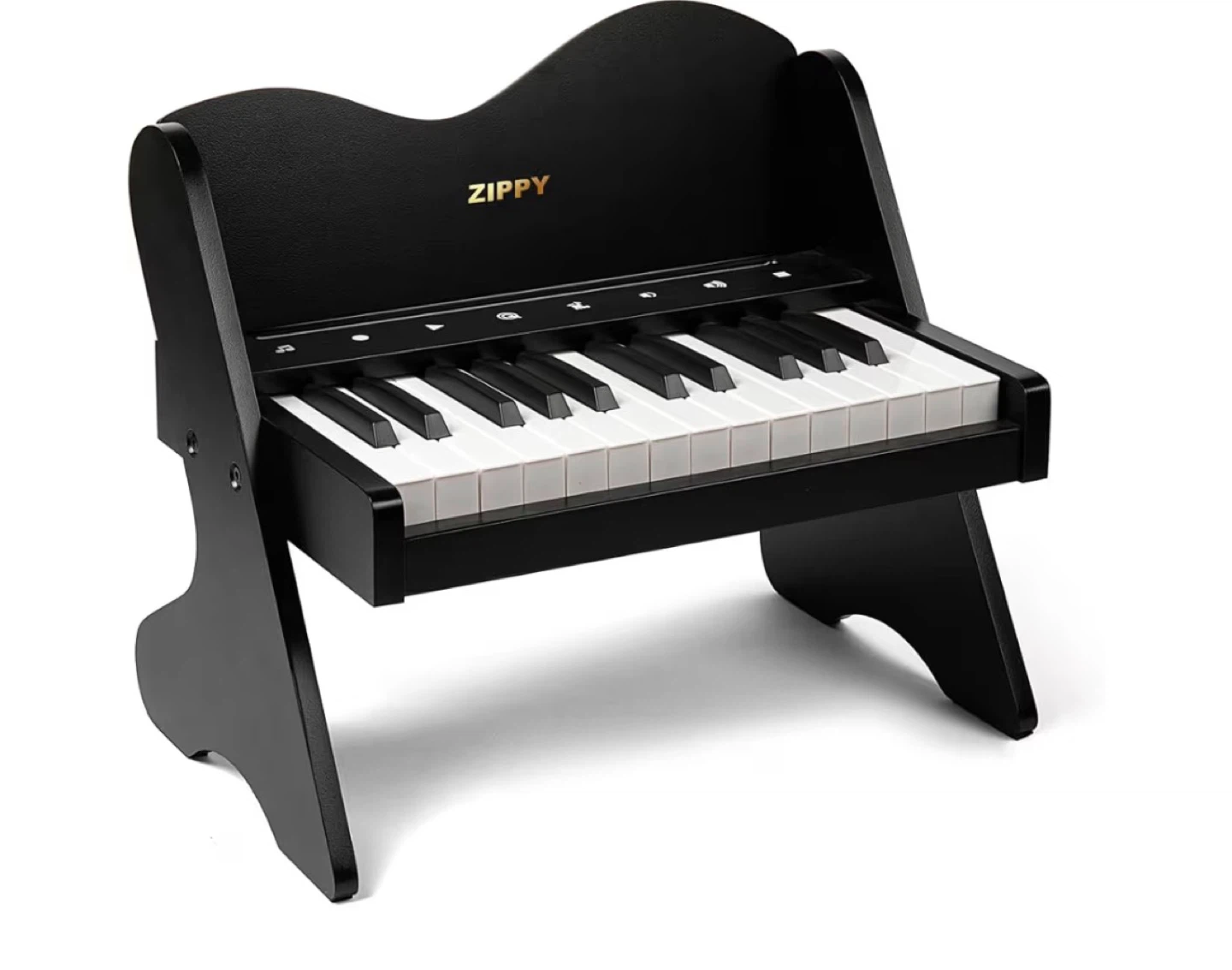 Zippy 25-Key Digital Piano with Color-Coded Stickers