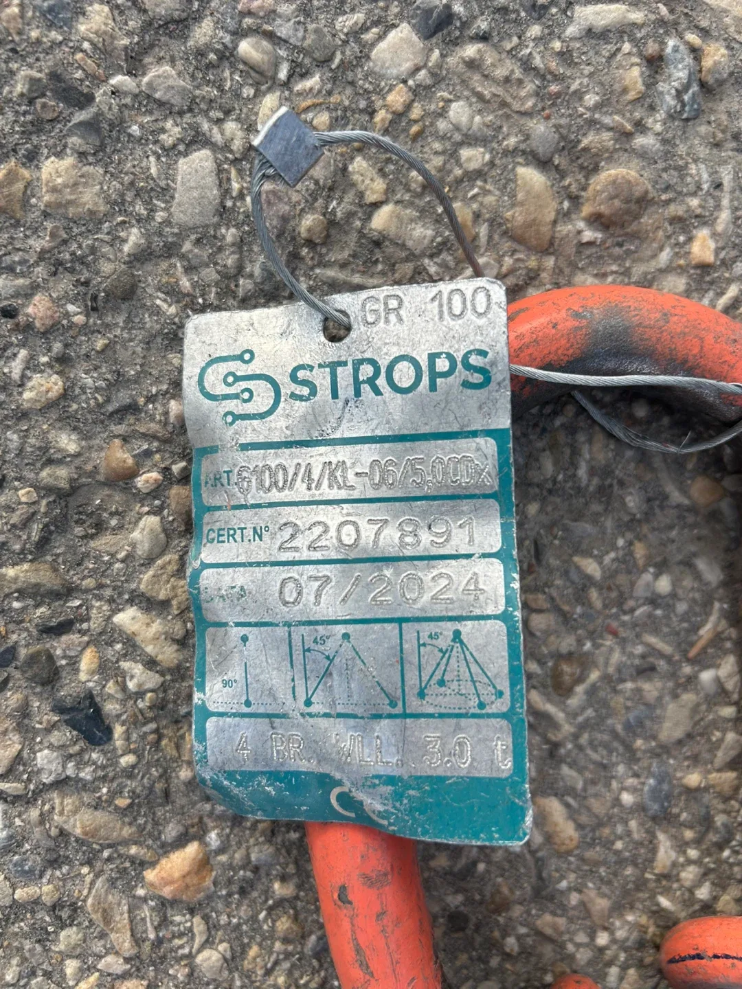 Grade 100 4-Leg Chain Sling - photo 3